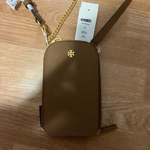 Tory Butch crossbody phone bag. New with tags